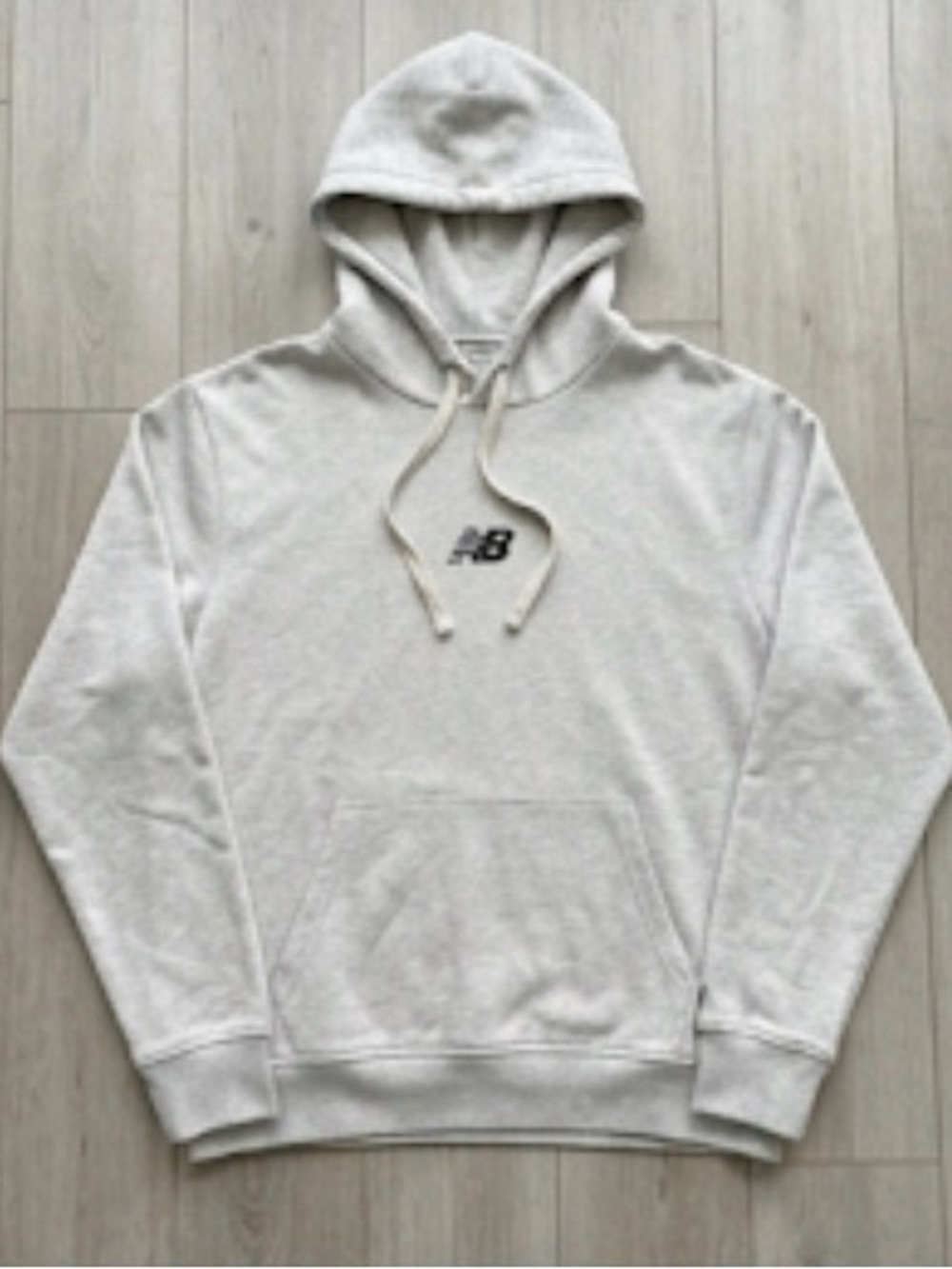 New Balance Light Gray Pullover Hoodie